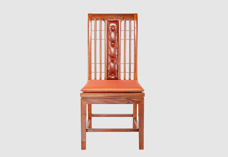 云龙芙蓉榭中式实木餐椅效果图