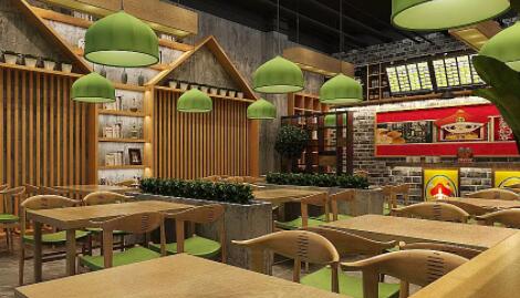 云龙如何设计中式快餐店打造中式风味